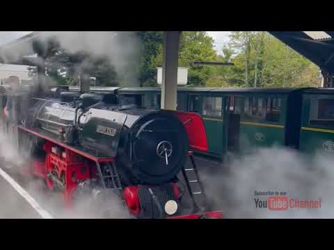 Steam Engine Train in UK | Locomotive Engine | A Symphony of Steam | Travel Tube