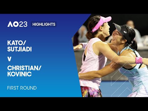 Kato/Sutjiadi v Christian/Kovinic Highlights | Australian Open 2023 First Round