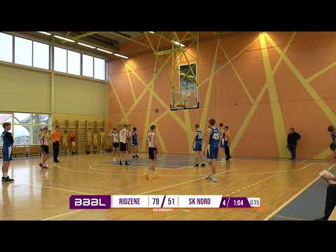 Rīdzene 2008 vs SK Nord/Kalev Cramo 2008 | BBBL Boys U15