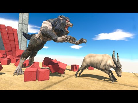 Who can Escape from Werewolf Challenge? - Animal Revolt Battle Simulator