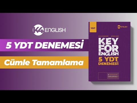 SON 1 AYDA CÜMLE TAMAMLAMAYI FULLE 🏁  ✅  YDT'ye Günler Kala Netlerini Artır!