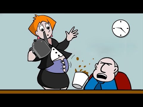 Sarah the Chubby Secretary - Funny Animation