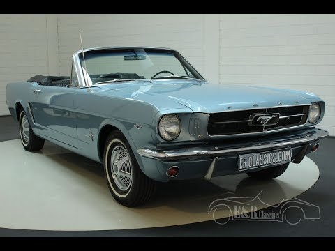 Ford Mustang cabriolet 1965 V8 -VIDEO- www.ERclassics.com