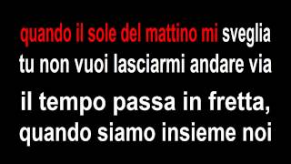 Tu sei l&#39;unica donna per me - Alian Sorrenti KARAOKE