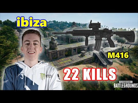 Team Liquid ibiza - 22 KILLS - M416 - SOLO - PUBG