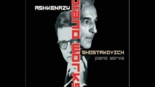 Ashkenazy plays Shostakovich Three Fantastic Dances, Op 5