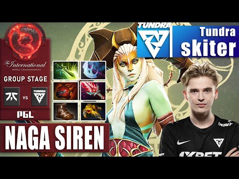 FNATIC vs TUNDRA | SKITER NAGA SIREN CARRY TUNDRA FULL POWER | GROUP STAGE - THE INTERNATIONAL 2022
