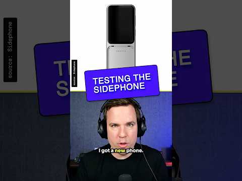 Testing the Sidephone #Vergecast