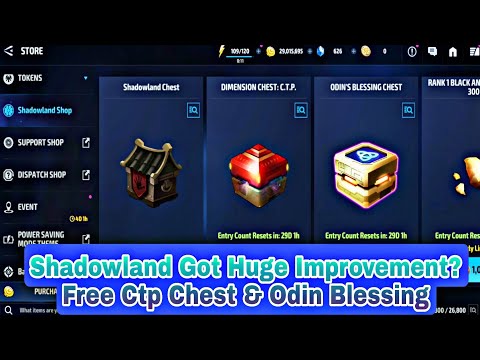 Shadowland Got Huge Improvement? Free Ctp Chest & Odin Blessing - Marvel Future Fight