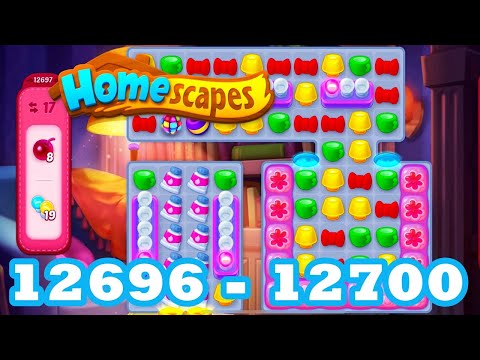 Homescapes Level 12696 - 12700 HD 3 - match puzzle Gameplay | android | IOS | 12697 | 12698 | 12699
