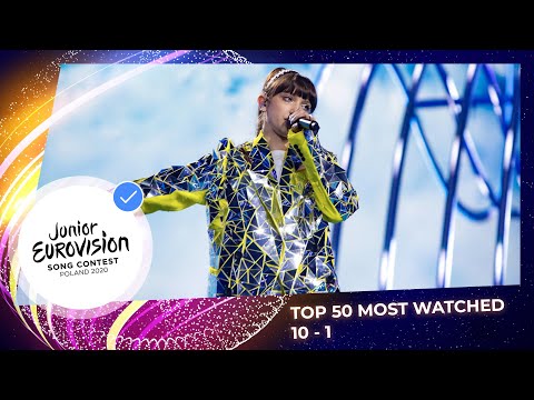 TOP 50: Most watched in 2020: 10 TO 1 - Junior Eurovision Song Contest