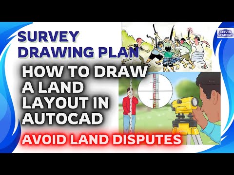 Survey Drawing Plan: How to Draw a Land Layout Plan and Avoid Land Boundary Disputes