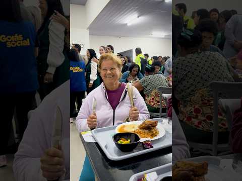 ALMOÇO POR R$ 2,00 em Santa Helena de Goiás? Só no Restaurante do Bem!  #comida  #gastronomia