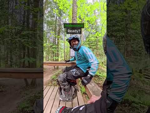 Biker Tries Following a Professional Goes Wrong 😂