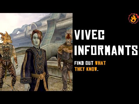 Vivec Informants - Main Quest Walkthrough (TES III Morrowind)