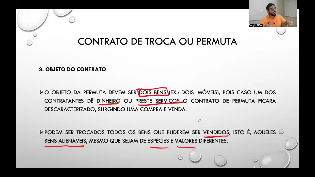 Contrato de troca ou permuta