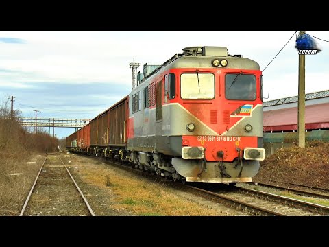 LDE2100 60-1317-6 & Mecanic Super Engineer la Manevră/Shunting in Gara Sudrigiu Station 07 Dec 2020
