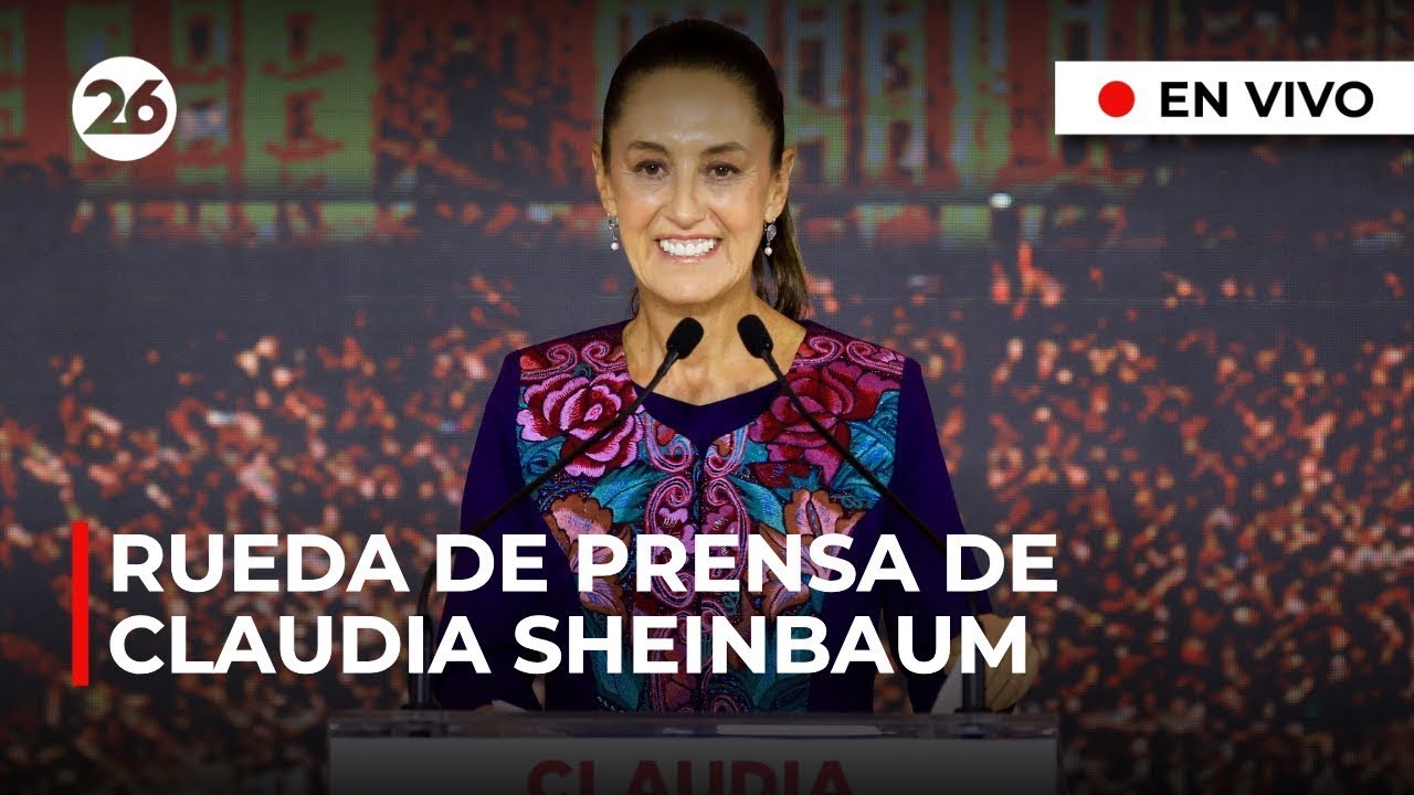 🔴 EN VIVO | Sheinbaum anuncia respuesta a aranceles de EEUU