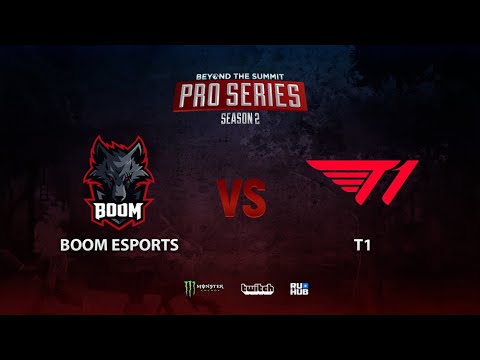 BOOM Esports vs T1, BTS Pro Series Season 2: SEA, bo2, game 1 [Lex & 4ce]