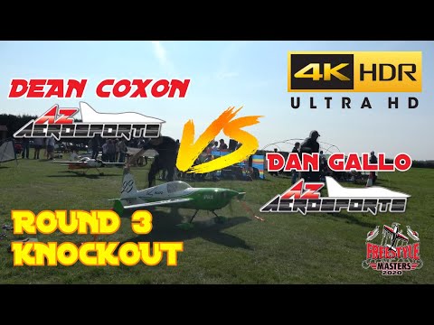 RC Freestyle Masters 2020 - Knockouts Round 3  - Dan Gallo - 4K Sony AX53
