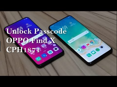 Unlock Passcode OPPO Find X CPH1871 | Fix Show Mode OPPO Find X