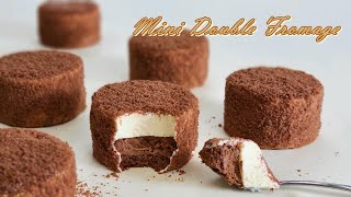 미니 초코 더블 프로마쥬 치즈케이크/ LeTAO/ Mini Chocolate Double Fromage Cheesecake / ダブルチーズケーキ/ चॉकलेट डबल चीज़केक