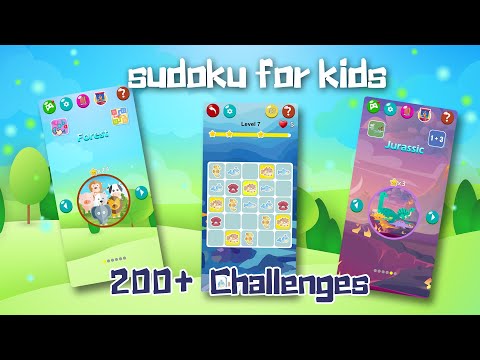 Sudoku for Kids-Animal Puzzle Video