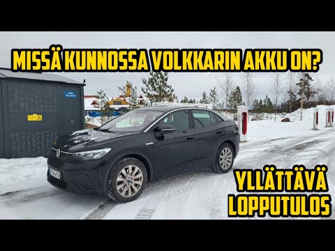 , title : 'Testataan missä kunnossa on Volkswagen ID.5 akku vuoden ajojen jälkeen'