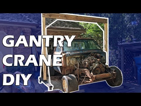 Build Your Own Gantry Crane. Cheap!