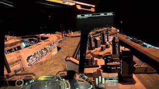 Elite Dangerous - Up close and personal with the Coriolis Starport