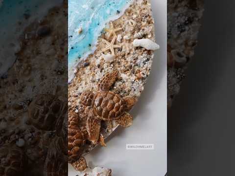 Эпоксидная смола часы своими руками resin art watch handmade tutorial
