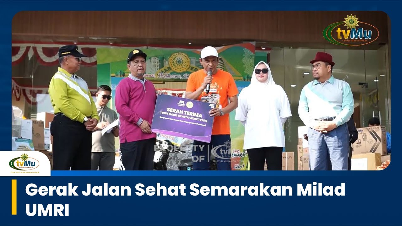 UMRI Peringati Milad ke-17 melalui Gerak Jalan Sehat