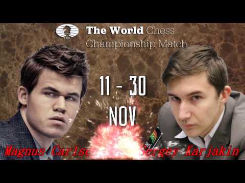 Match per il Titolo Mondiale di Scacchi - Carlsen vs Karjakin