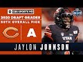The Bears receive an IMPACTFUL player in Jaylon Johnson with the 50th overall pick | 2020 NFL Draft