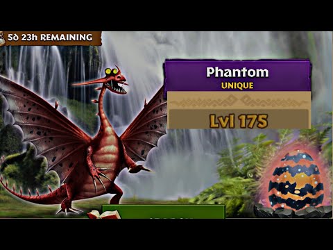 PHANTOM MAX LEVEL 175 TITAN MODE - UNIQUE CHANGEWING - Dragons: Rise of Berk