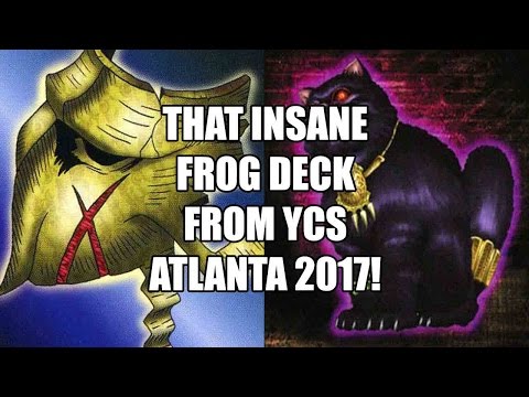 That INSANE TECHED OUT 55 card Frog deck from the round 5 feature of YCS Atlanta by Luqman Mateen!