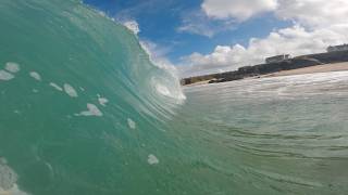 SUMMER SHOREBREAK SURFING!