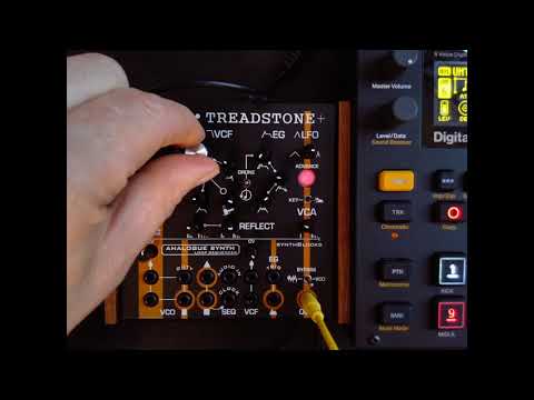 Analogue Solutions Treadstone mini synth / sequencer / fx - demo 1