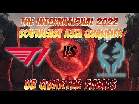 T1 + ANA TOPSON DEBUT!! T1 vs EXECRATION - QUARTERFINALS - The International 2022: SEA Qualifier