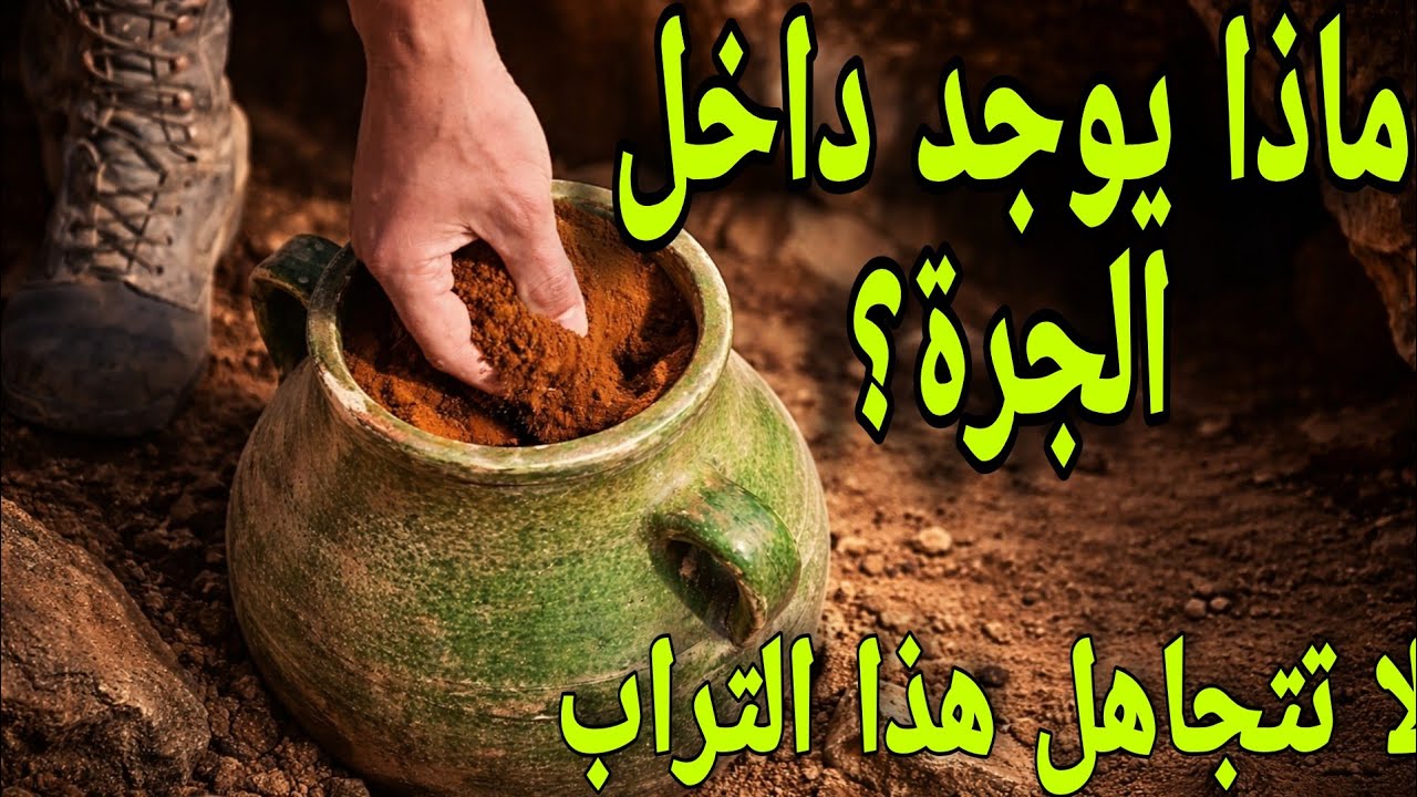 وجدت جرة مليئة بالتراب؟ لا ترمها… قد تكون مليئة بتبر الذهب!
