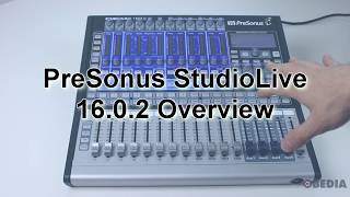Video thumbnail for Hardware Wednesday: PreSonus StudioLive 16.0.2 Digital Performance Mixer by OBEDIA