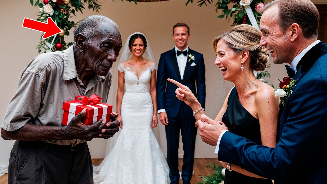 Groom’s Parents Mocked the Bride’s Elderly Father, But His Wedding Gift Left Everyone Stunned!