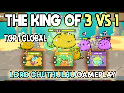 TOP 1 RANK LORD CHUTHULHU Build - Axie Infinity