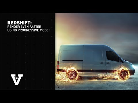 Redshift Quick Tip: Render Faster with Progressive Mode