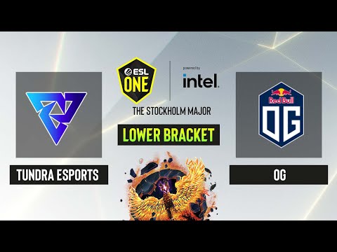 Dota2 - Tundra Esports vs. OG - Game 2 - Lower Bracket Final- ESL One Stockholm 2022