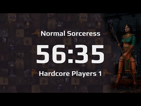 56:35 Sorceress - Players 1 Hardcore Normal