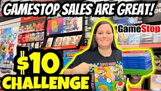 DON'T Miss Out On THESE HUGE GAME STOP SALES! Saving Hundreds with @thetechbuzz ! $10 Challenge!