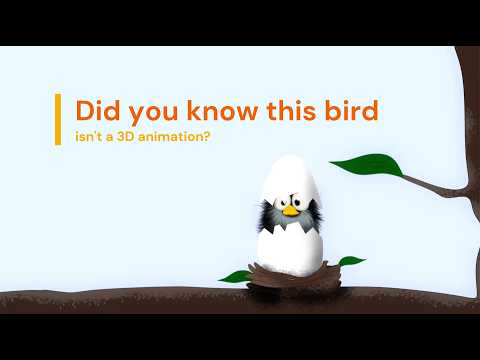 The Secret Behind This Bird (It's Simpler Than You Think!) #animation #gamedev #illustration thumbnail