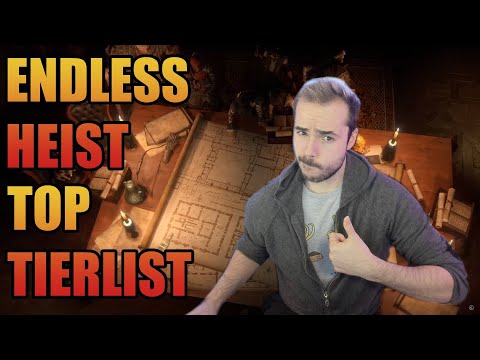 [FR SUB EN] ENDLESS HEIST : TOP TIERLIST :D 10 builds with PoB ! Fast & tanky !!