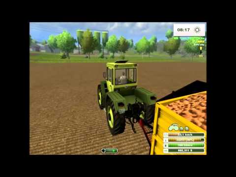 Farming simulator 2013 More realistic mods MB trac 1600 turbo (test)